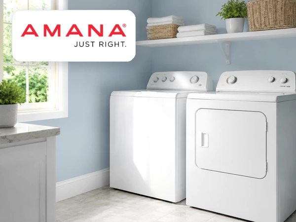 Amana appliance repair service with household appliances