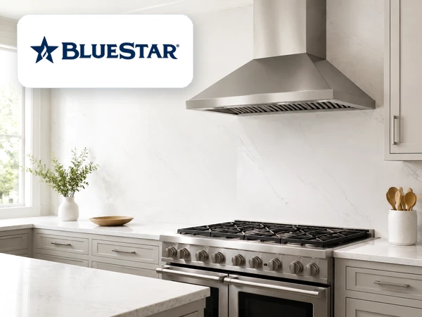 BlueStar appliance repair service with household appliances