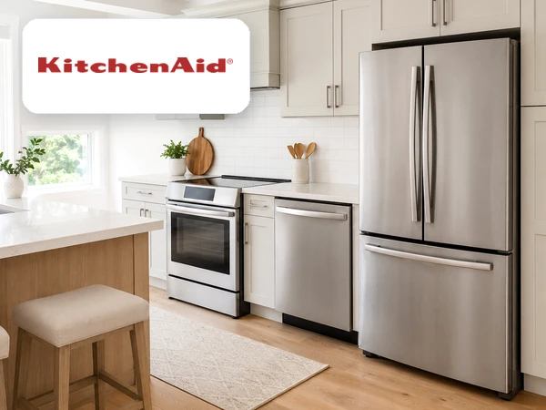 KitchenAid appliance repair service with household appliances
