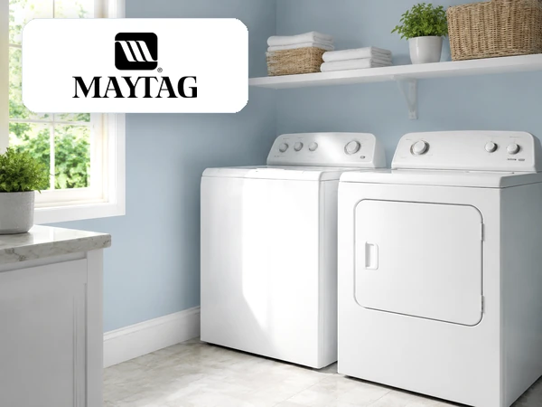 Maytag appliance repair service with household appliances