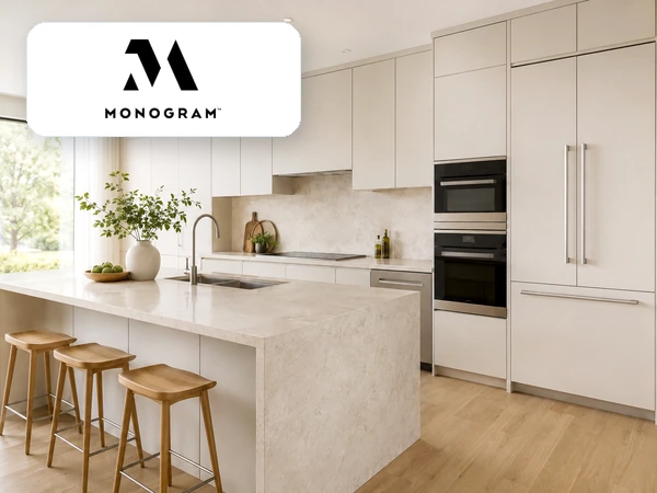 Monogram appliance repair service with household appliances